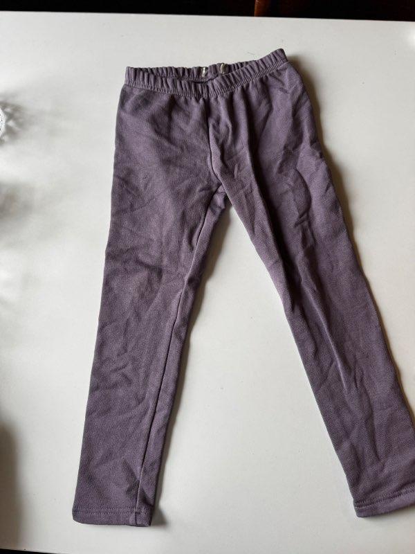 Leggings fjólubláir - st. 110/116