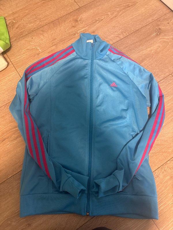Adidas blá og bleik