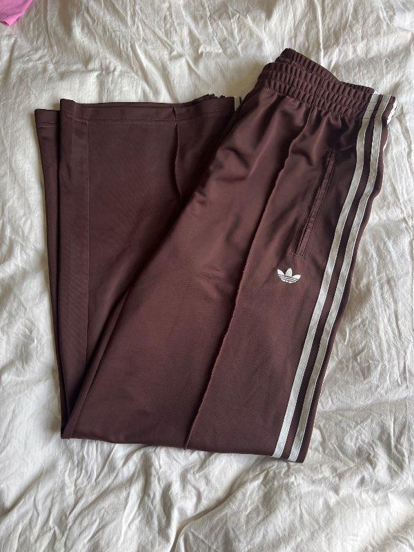 Adidas brúnar buxur