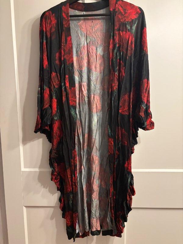 AndreA - rauður kimono