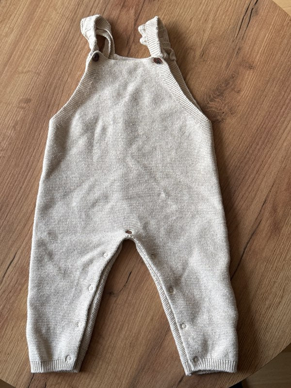 Beige smekkbuxur