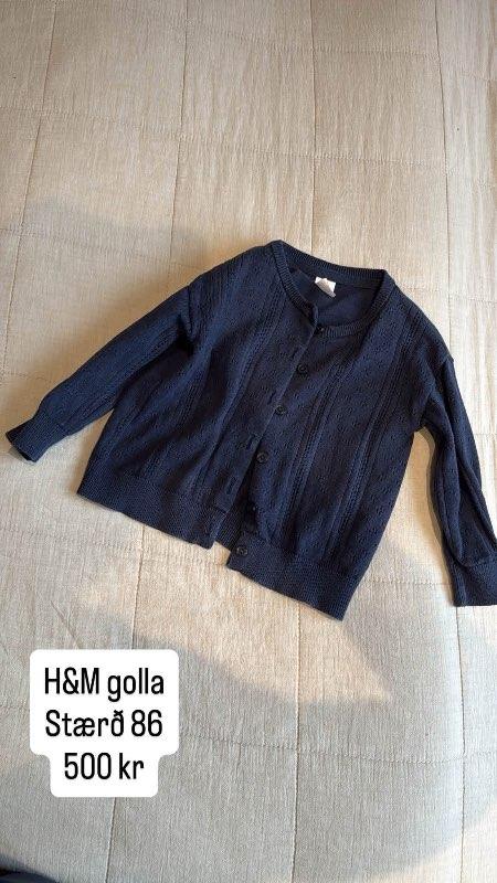 Blá golla stærð 86