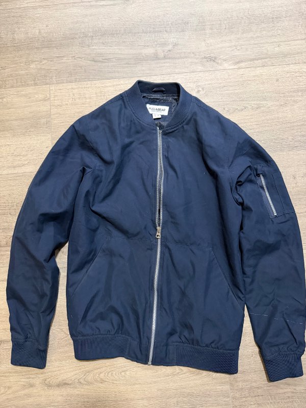 Blár Pull&Bear jakki