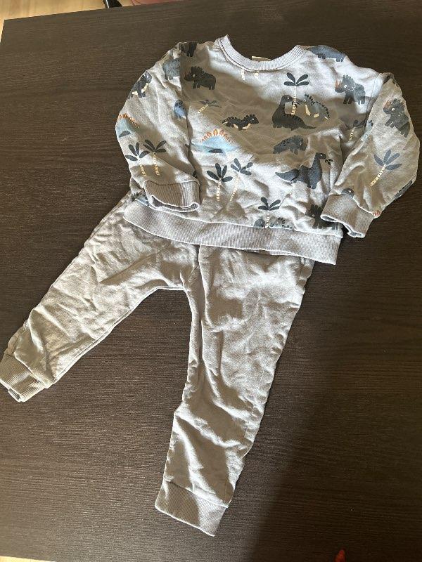 Blátt risaeðlusett