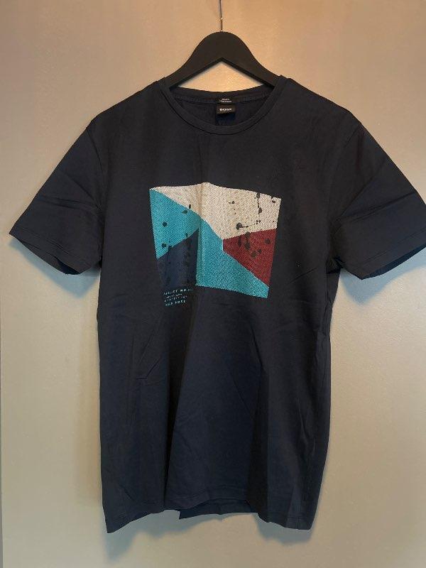 Boss T-shirt blár