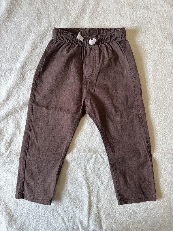 Brúnar H&M buxur