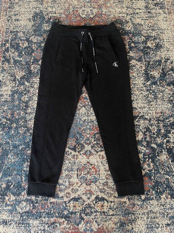 Calvin Klein joggingbuxur svartar