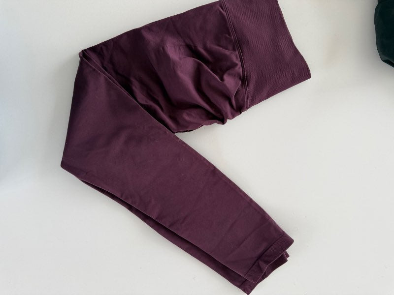 Fjólubláar leggings