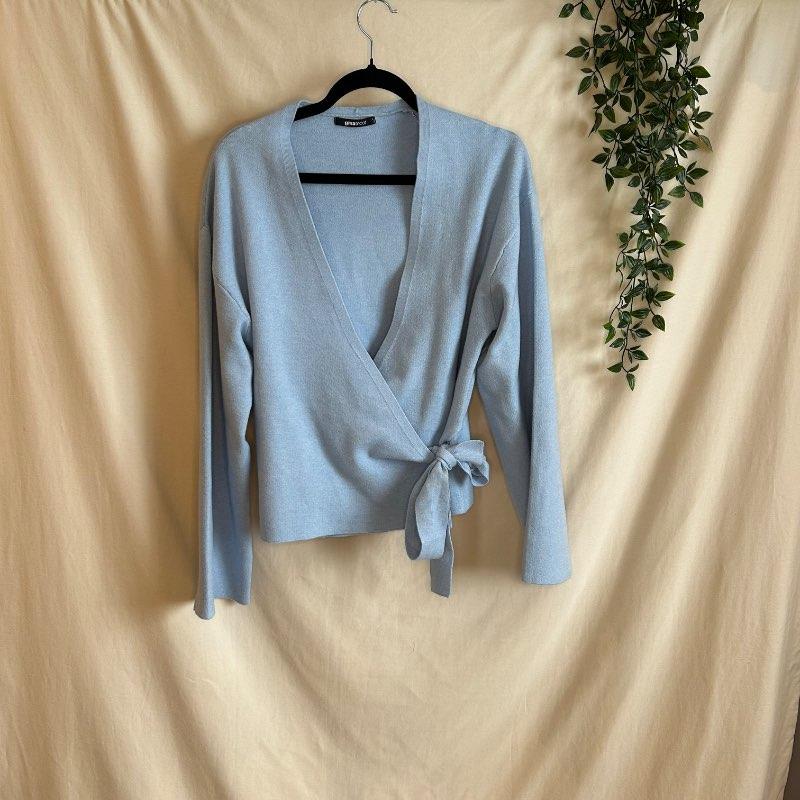 Gina tricot blá wrap