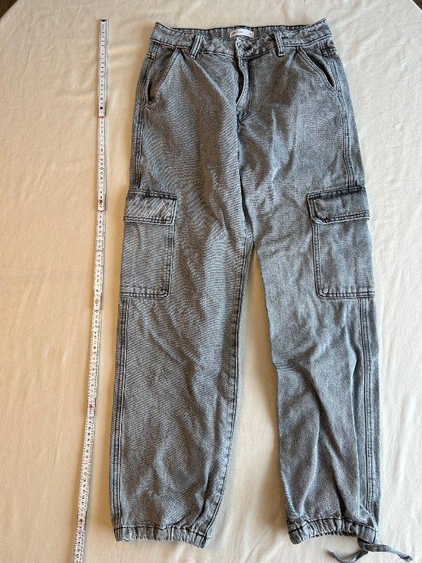Gina tricot buxur gráar