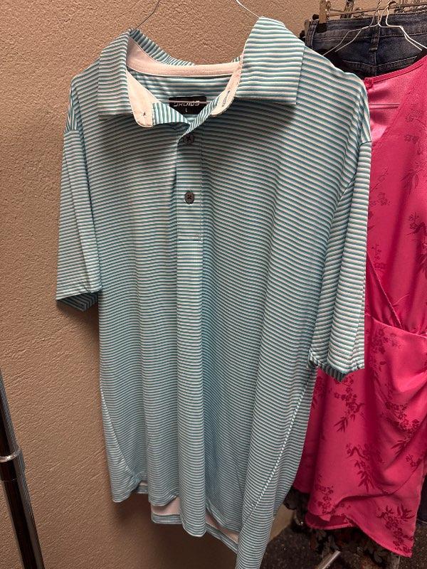 Golfbolur blár
