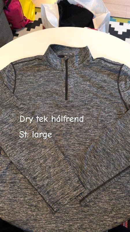 Grá hálfrend dri-tek