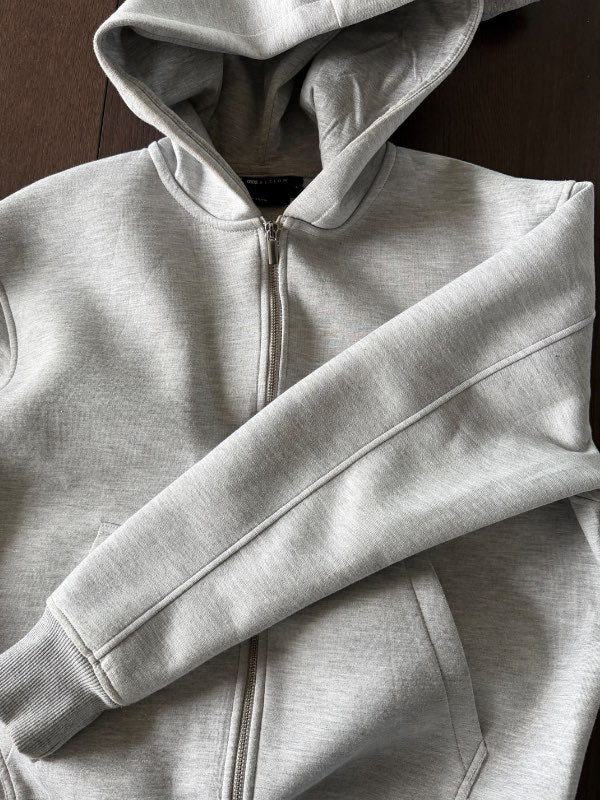 Grá zip up