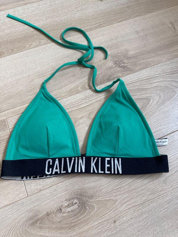 Grænn Calvin Klein Bikini toppur