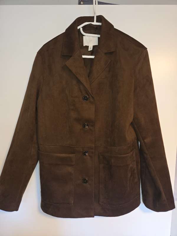 H&M brúnn jakki