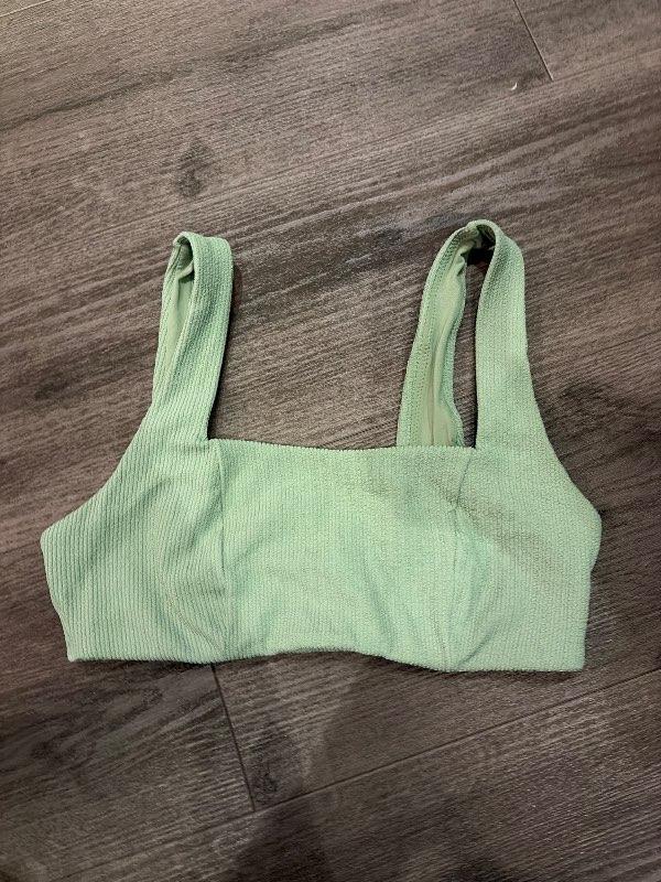 H&M grænn bikiní toppur