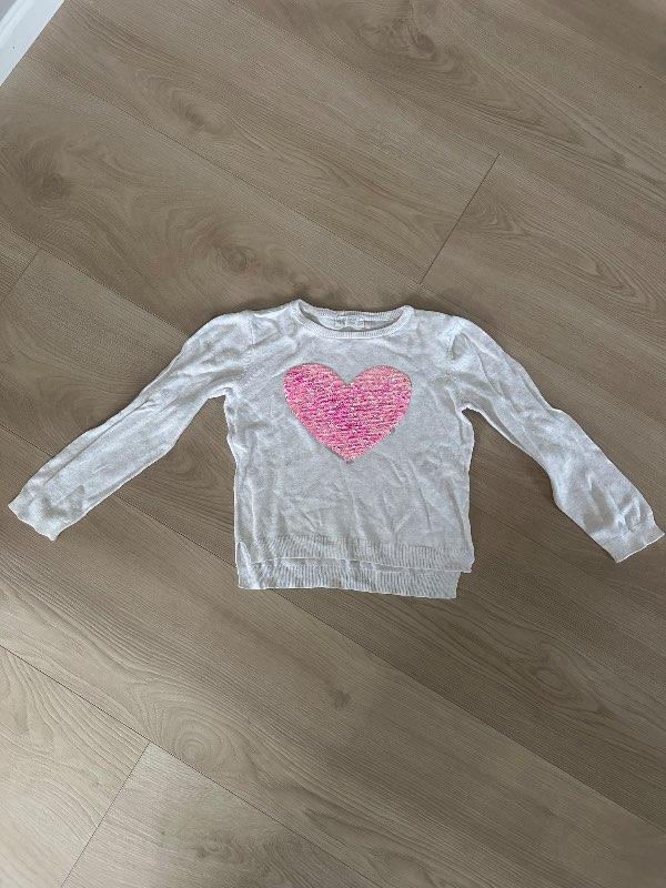 H&M hjarta peysa