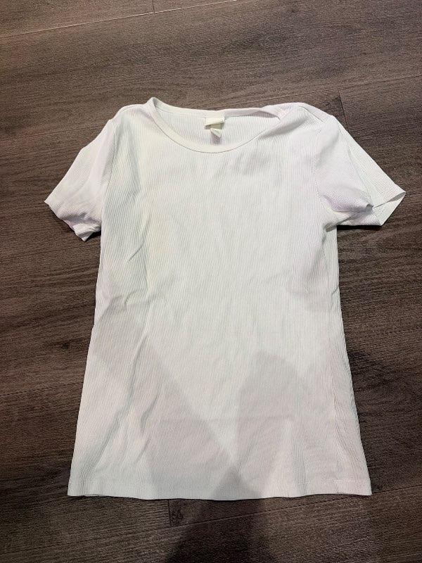 H&M hvítur bolur
