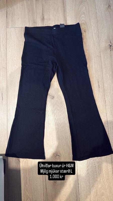 H&M mjúkar buxur