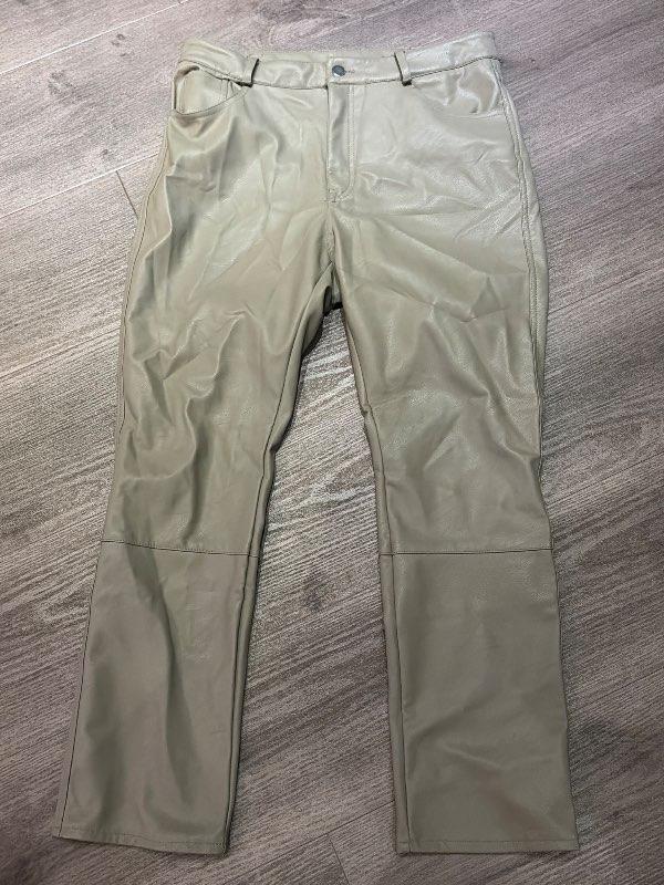 H&M pleður buxur