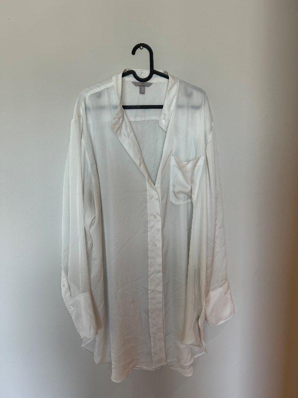 H&M skyrta ljós (E)
