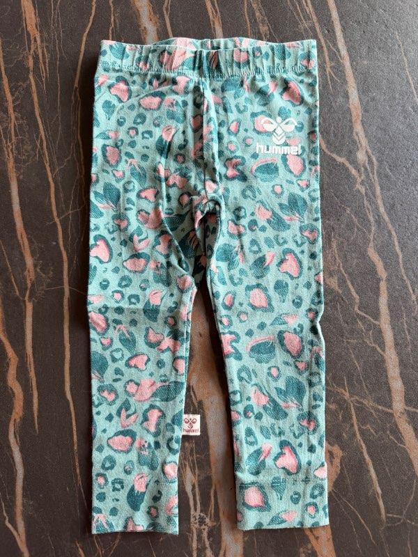 Hummel leggings grænar