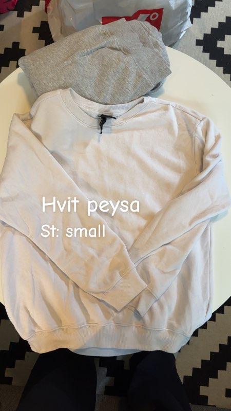 Hvít peysa
