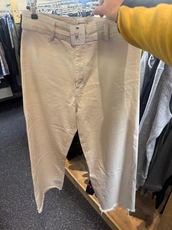 Hvítar Stradivarius gallabuxur
