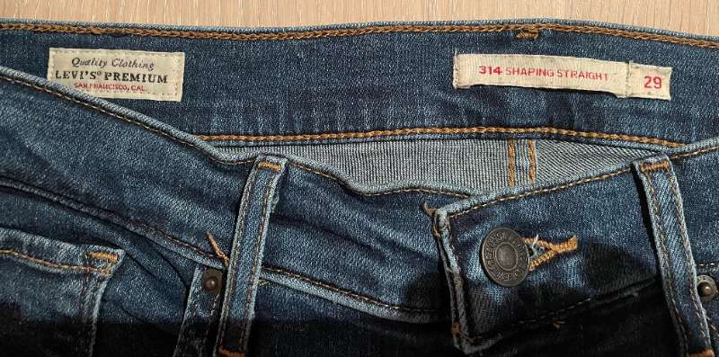 Levi´s buxur bláar