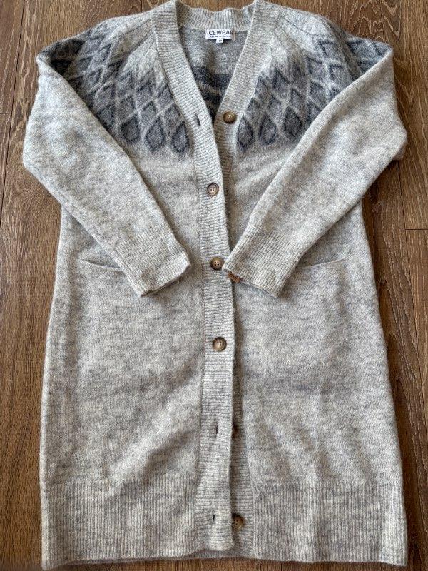 Icewear cardigan silver