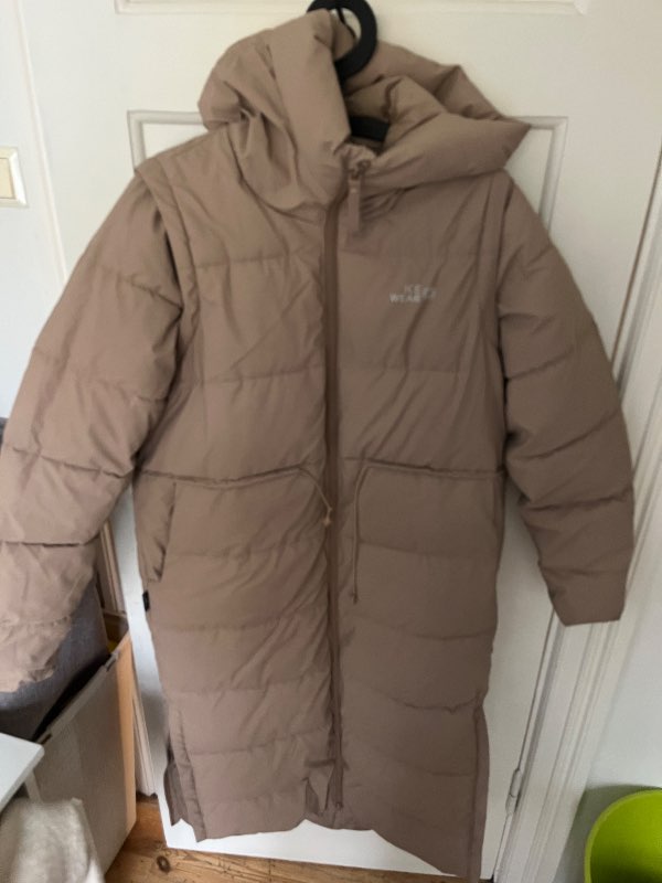 Icewear úlpa og vesti í einu – ljósbrún