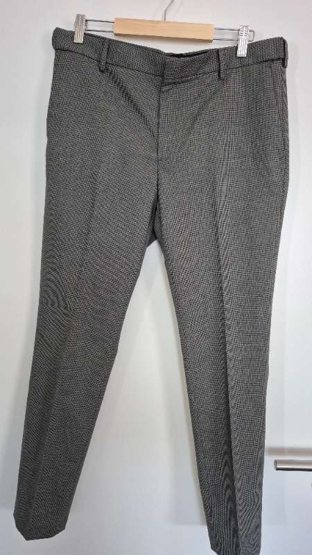 Köflóttar buxur skinny fit