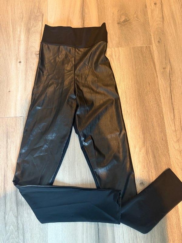 Leður leggings