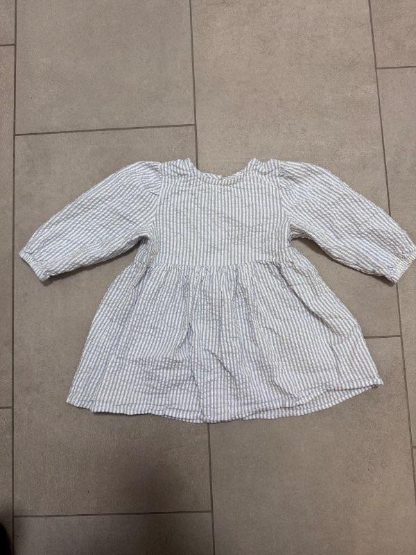 Lindex kjóll ljósblár