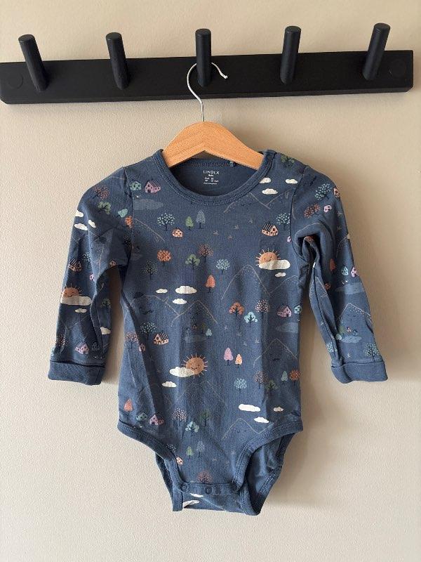 Lindex samfella blá