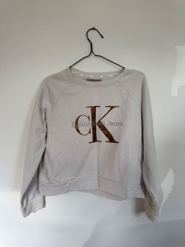 Ljós Calvin Klein peysa