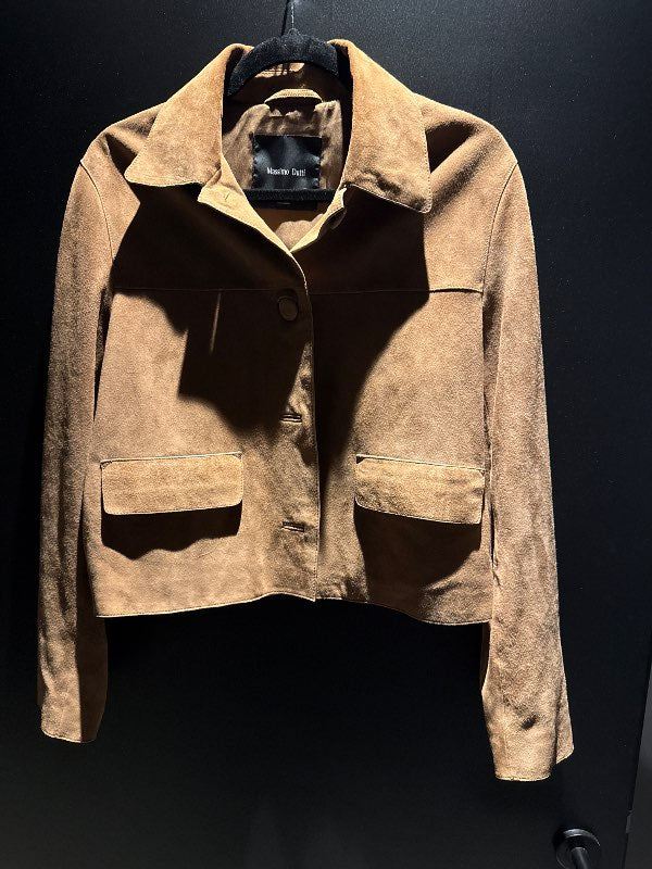 Massimo Dutti brúnn jakki
