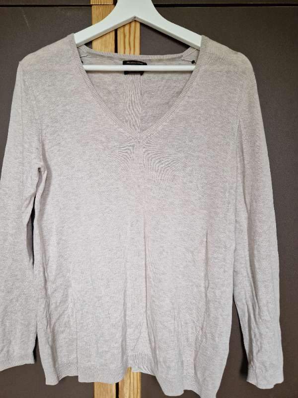 Massimo Dutti peysa ljós
