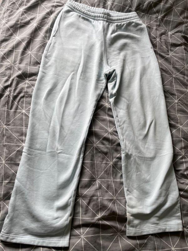 Metta straight leg unisex ljósbláar