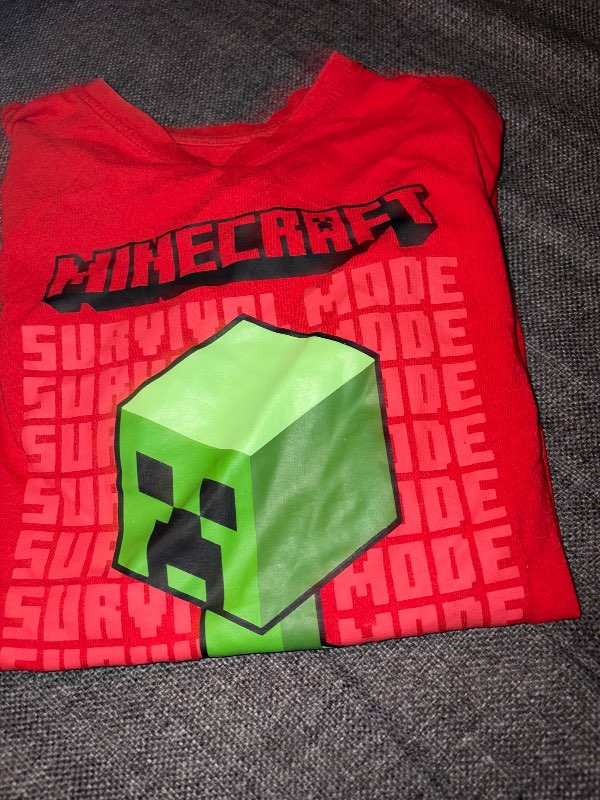 Minecraft bolur rauður