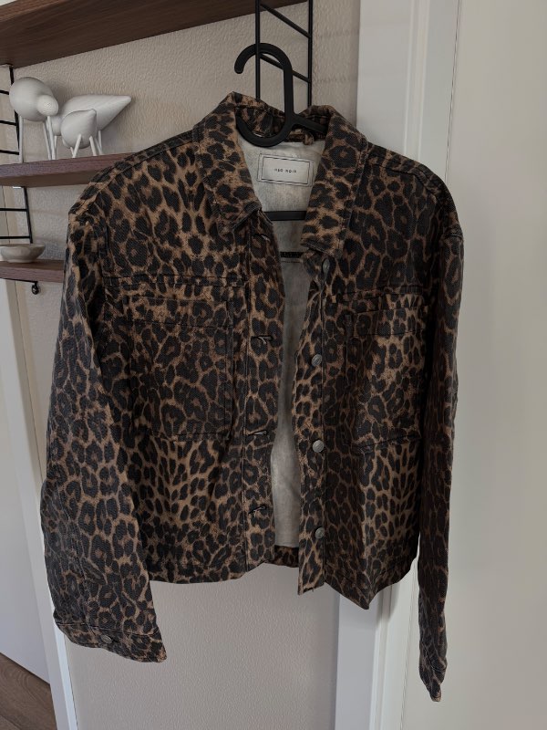 Neo Noir leopard jakki