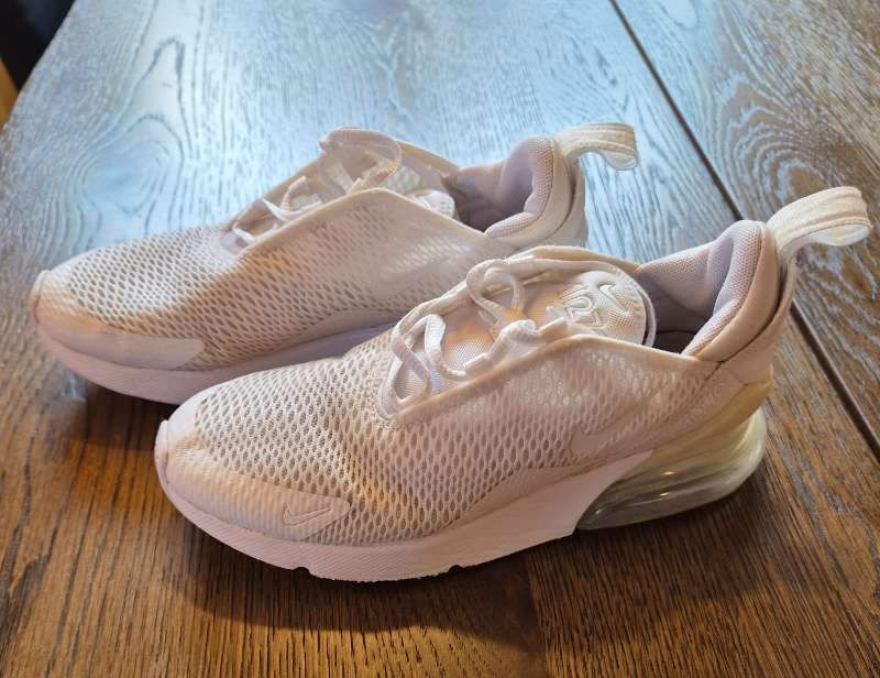 Nike air hvítir