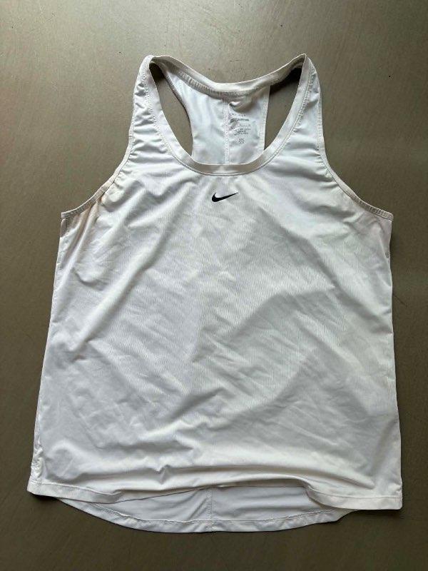 Nike hlýrabolur hvítur