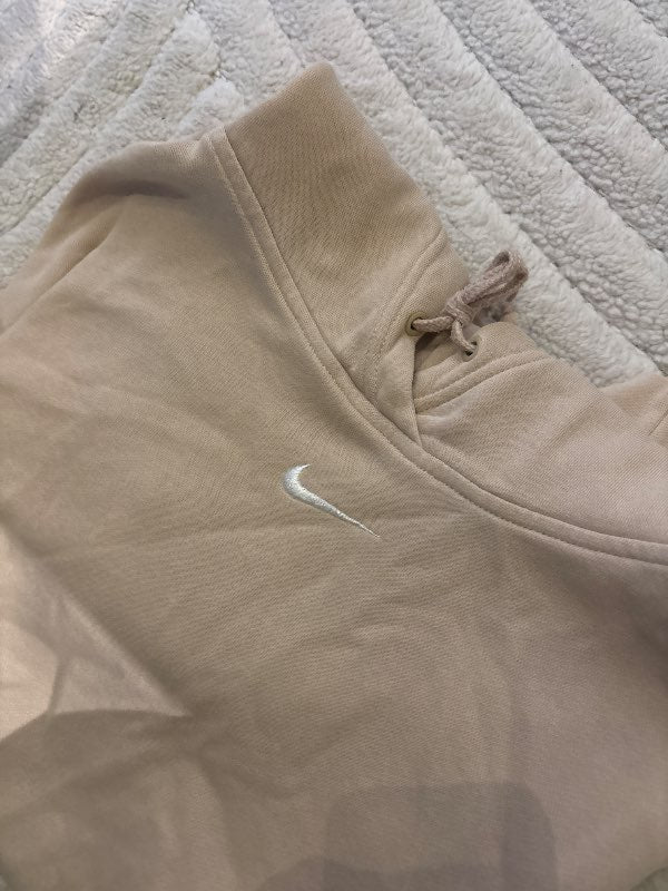 Nike ljós hettupeysa
