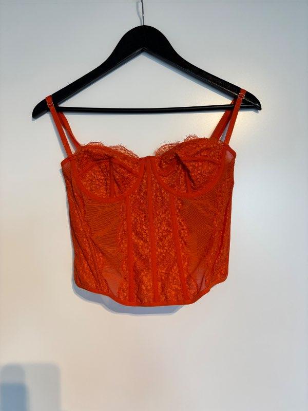 Orange corset