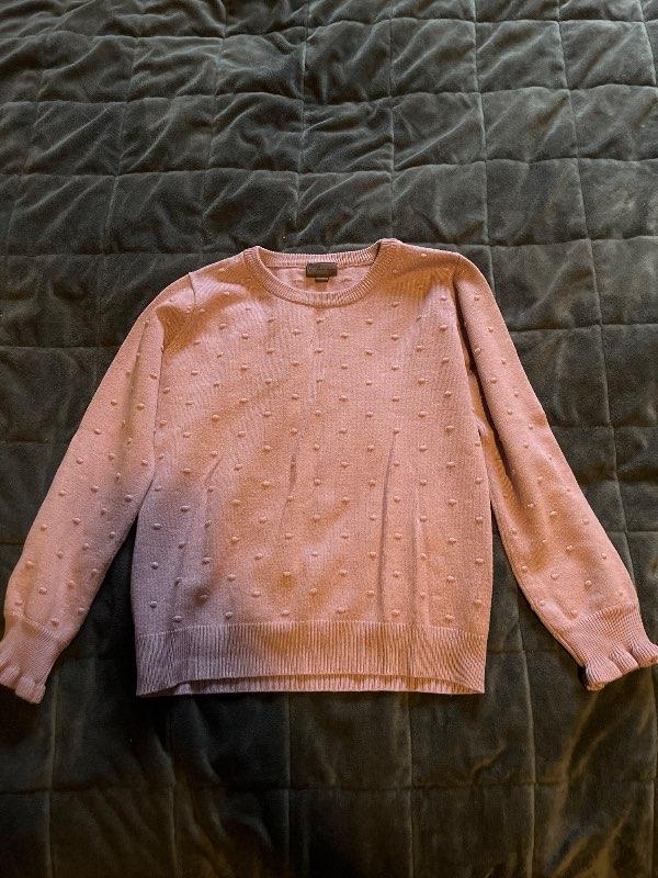 Pink sweater