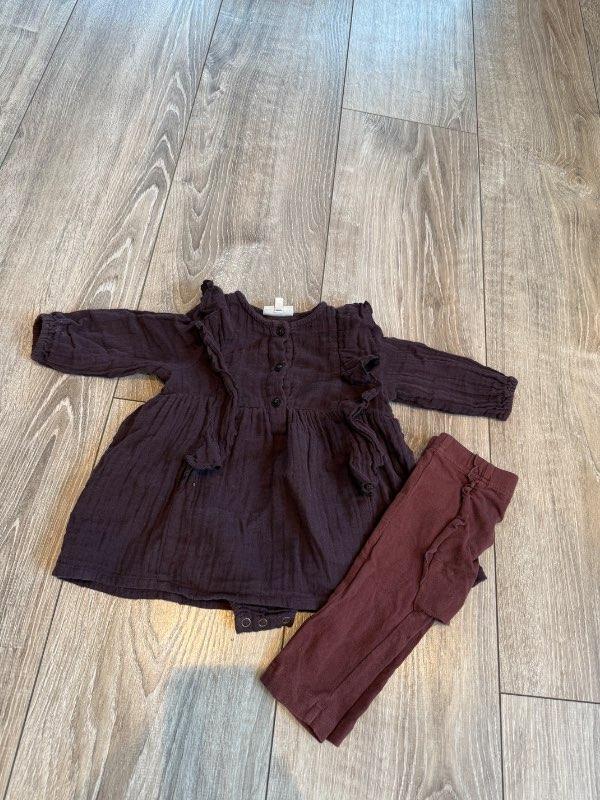 Pomp de lux kjóll og leggings