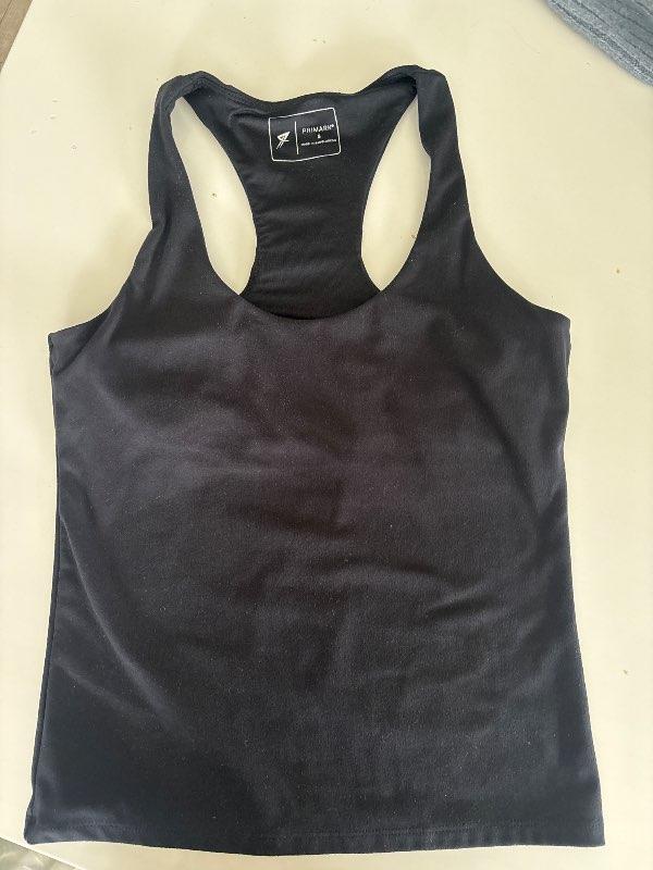 Primark íþrótta tank top svartur