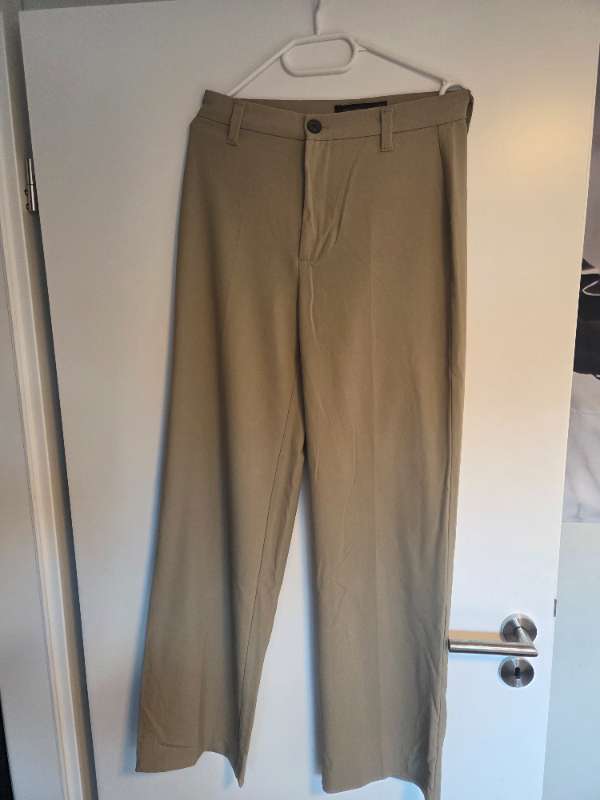 Pull&bear ljósar buxur