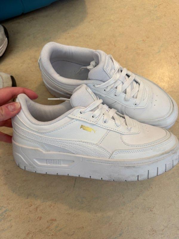Puma hvítir skór